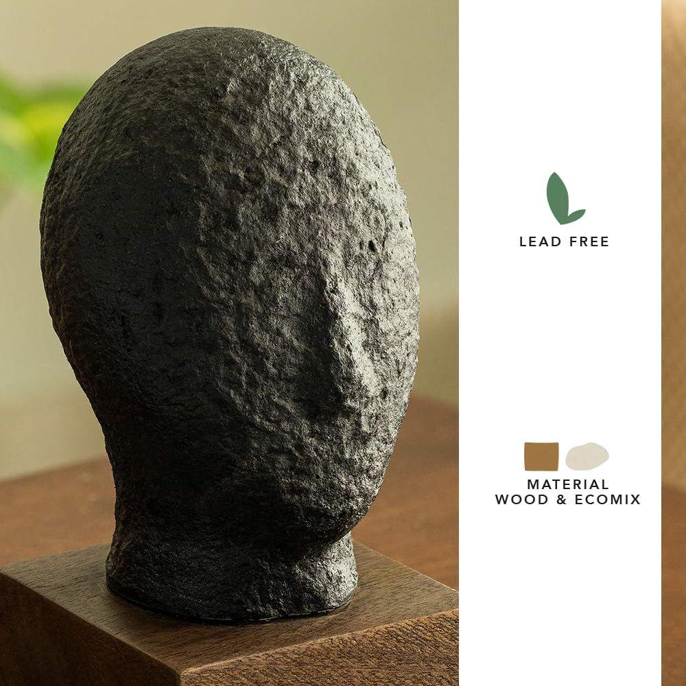 Calm Face Ecomix Sculpture 19 cm Tall, Home Décor Showpiece Figurine for Living Room & Office, Modern Asthetic Tabletop Decorative Accent
Calm Face Ecomix Sculpture 19 cm Tall, Home Décor Showpiece Figurine for Living Room & Office, Modern Asthetic Tabletop Decorative Accent