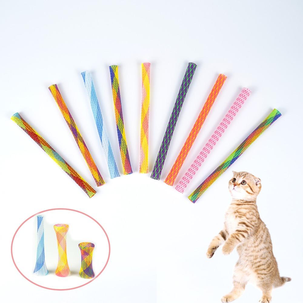 Colorful Spring Toy Set Flexible Pet Accessories Pet Action Interactive Toys For Indoor Cat Color Random
Colorful Spring Toy Set Flexible Pet Accessories Pet Action Interactive Toys For Indoor Cat Color Random