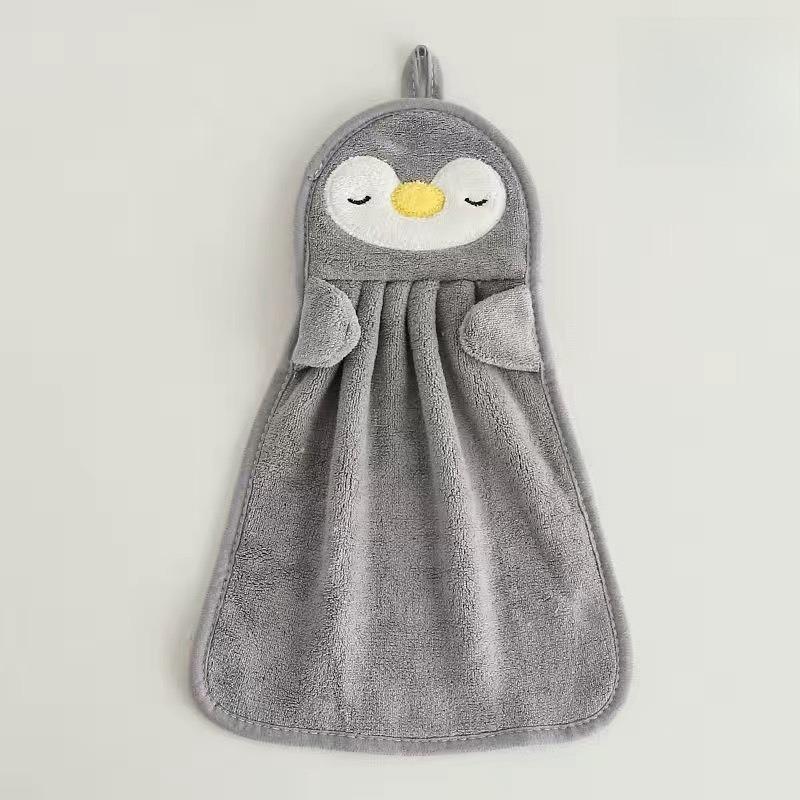 25x37cm Cartoon Penguin Hand Towel Hanging Yellow Duck Coral Fleece Handkerchief Thickened Absorbent Kitchen Bathroom Sink Towel for Adults Children 25x37cm 1pcs сірий
25x37cm Cartoon Penguin Hand Towel Hanging Yellow Duck Coral Fleece Handkerchief Thickened Absorbent Kitchen Bathroom Sink Towel for Adults Children 25x37cm 1pcs сірий