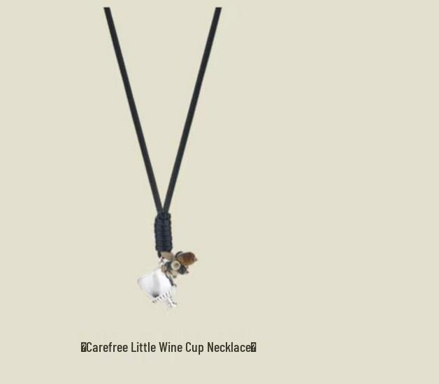 New Retro-Style Wine Glass Necklace Pendant: Versatile, Casual, Elegant Sweater Chain for Women.
New Retro-Style Wine Glass Necklace Pendant: Versatile, Casual, Elegant Sweater Chain for Women.