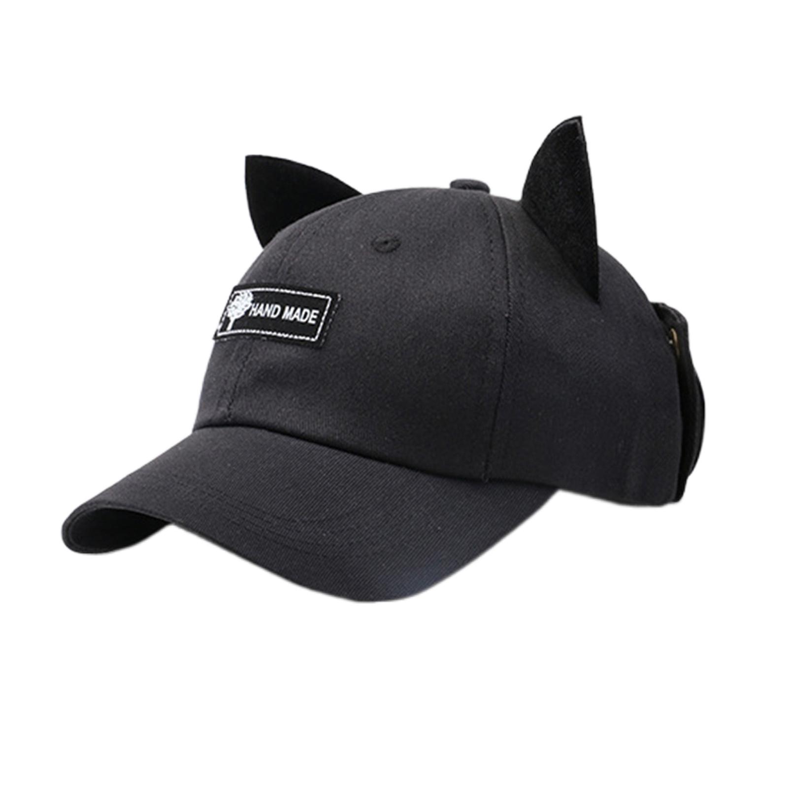 Baseball Cap Cute with for Cat Ears Pilot Glasses Man Beanie Spring and Autumn Sunglasses Women Hat Student Outdoor Adul чорний
Baseball Cap Cute with for Cat Ears Pilot Glasses Man Beanie Spring and Autumn Sunglasses Women Hat Student Outdoor Adul чорний