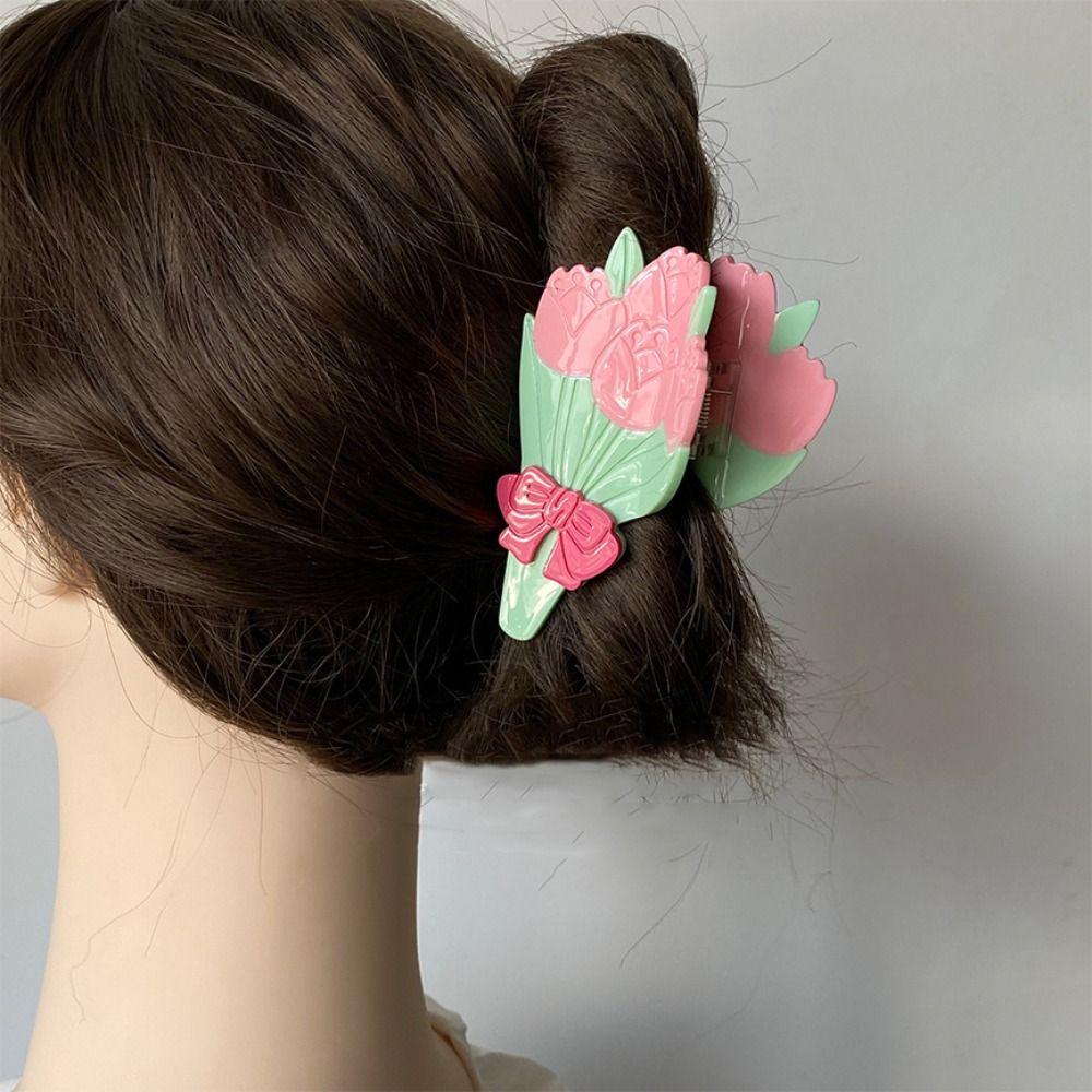 Cute Hairpin Tulips Hair Clip Acetic Acid Big Hairpin Fashion Acetate Flower Hair Claw Daily style 3
Cute Hairpin Tulips Hair Clip Acetic Acid Big Hairpin Fashion Acetate Flower Hair Claw Daily style 3