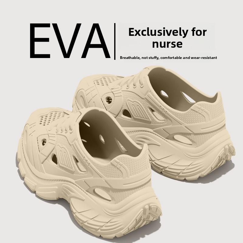 Пещерная обувь для женщин, Летняя верхняя одежда, Новая толстая подошва, Противоскользящие, Защита от запаха, Дышащие сандалии 42-43 хаки
Пещерная обувь для женщин, Летняя верхняя одежда, Новая толстая подошва, Противоскользящие, Защита от запаха, Дышащие сандалии 42-43 хаки