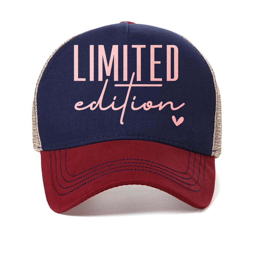 Unisex s cap Limited Edition Summer baseball cap print Graphic Breathable Fashion Casual caps Breathable Snapback hats trucker hat Adjustable
Unisex s cap Limited Edition Summer baseball cap print Graphic Breathable Fashion Casual caps Breathable Snapback hats trucker hat Adjustable