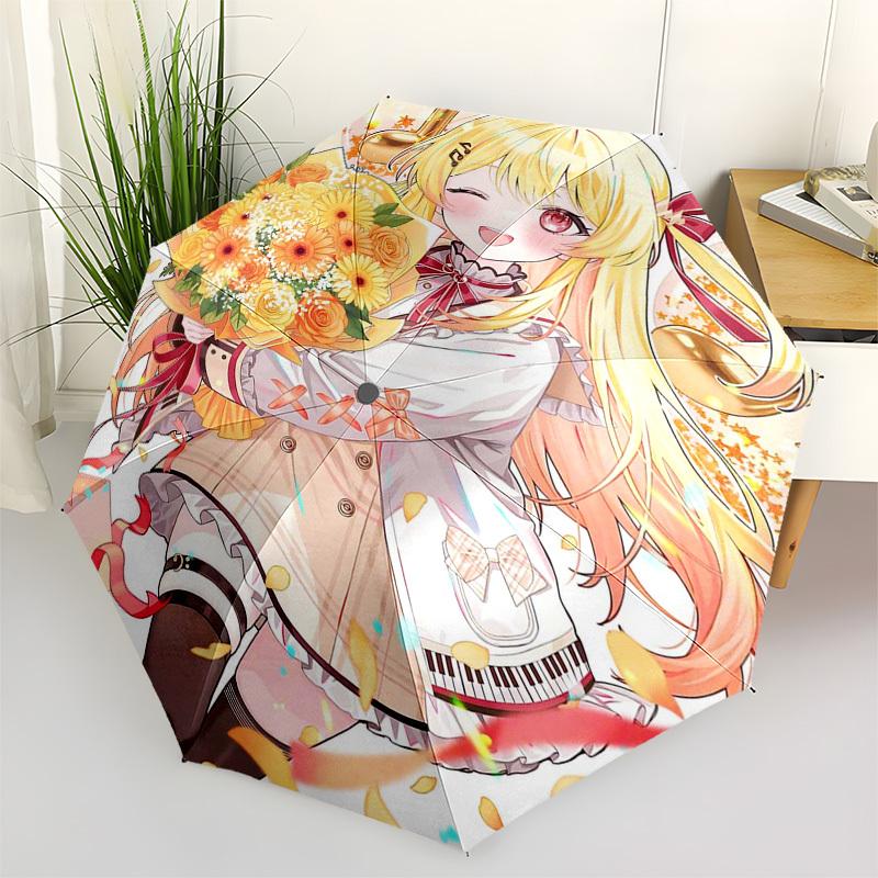 1pc Outdoor Umbrella with Cute Anime Girl Design - Automatic Opening/Closing, Portable 3-Fold Design, 8-Rib Iron Frame - Perfect Gift for Fans, T
1pc Outdoor Umbrella with Cute Anime Girl Design - Automatic Opening/Closing, Portable 3-Fold Design, 8-Rib Iron Frame - Perfect Gift for Fans, T