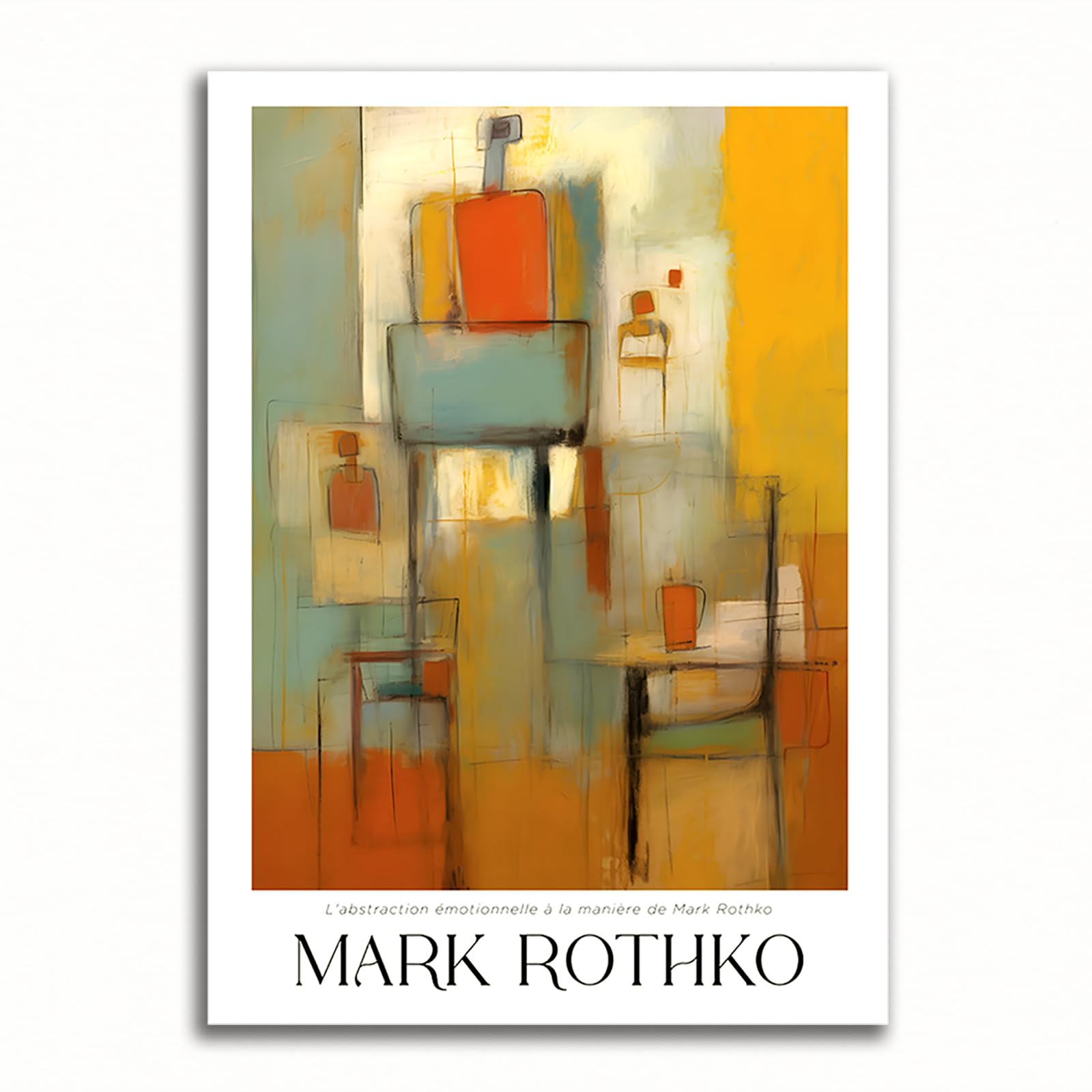 Serenity in Color - YELLOW Painting, A3 Poster / Mark Rothko Style, Made in Japan, Gallery-Quality Art Poster, Entryway Decor
Serenity in Color - YELLOW Painting, A3 Poster / Mark Rothko Style, Made in Japan, Gallery-Quality Art Poster, Entryway Decor