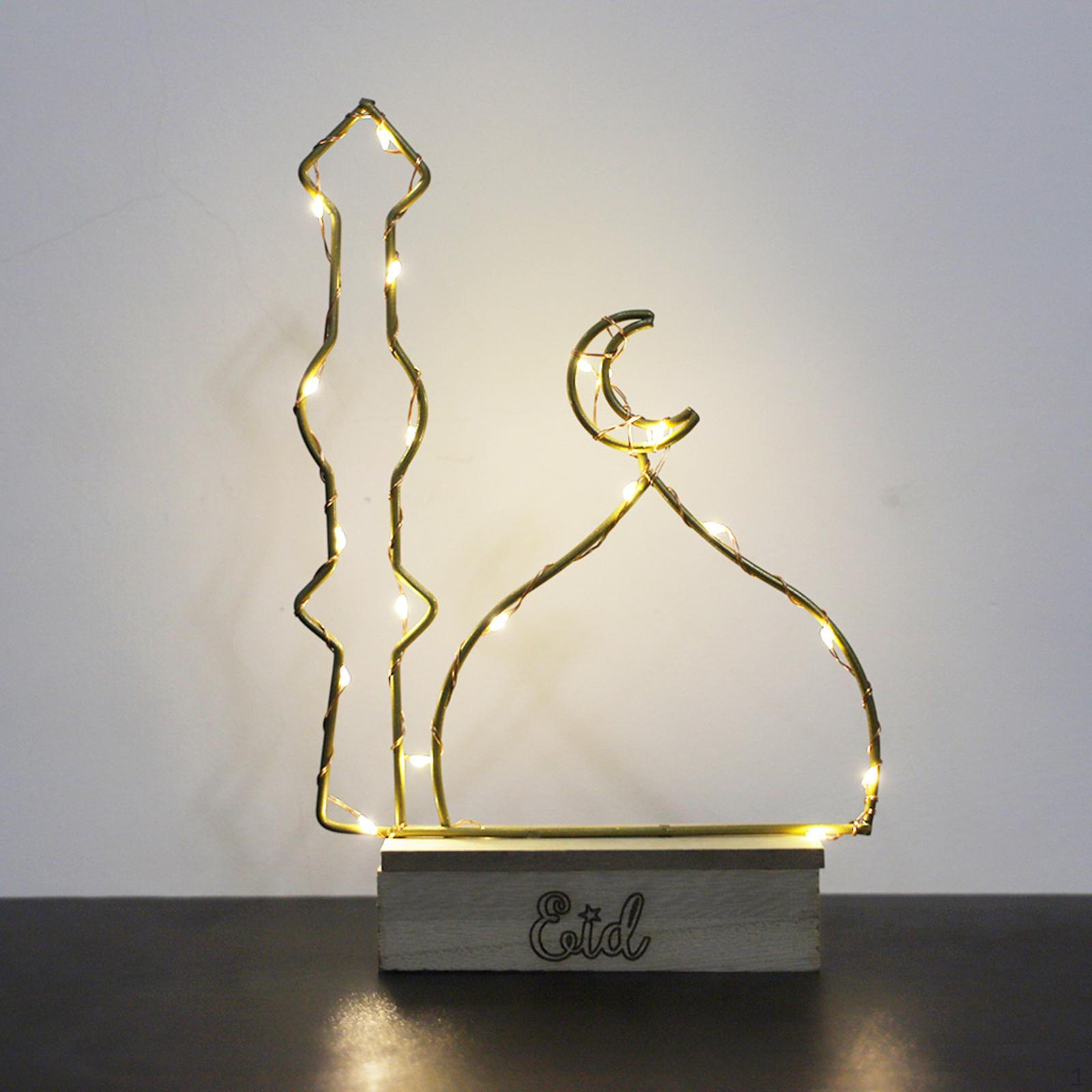 Light Ramadan Eid Mubarak Ornaments for Home Party Supplies B
Light Ramadan Eid Mubarak Ornaments for Home Party Supplies B