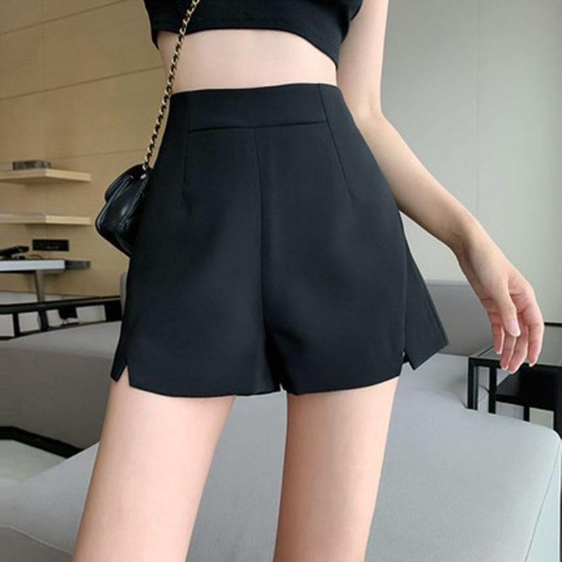 Women s Summer 2024 Black High Waist Slimming Wide-Leg Shorts - Casual Mature Style Extra Small
Women s Summer 2024 Black High Waist Slimming Wide-Leg Shorts - Casual Mature Style Extra Small