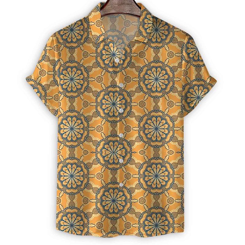 Summer Retro Floral 3d Print Hawaiian Shirt For Men Fashion Graphic Short Sleeve Button Shirts Tops Summer Casual Loose Blouse S
Summer Retro Floral 3d Print Hawaiian Shirt For Men Fashion Graphic Short Sleeve Button Shirts Tops Summer Casual Loose Blouse S