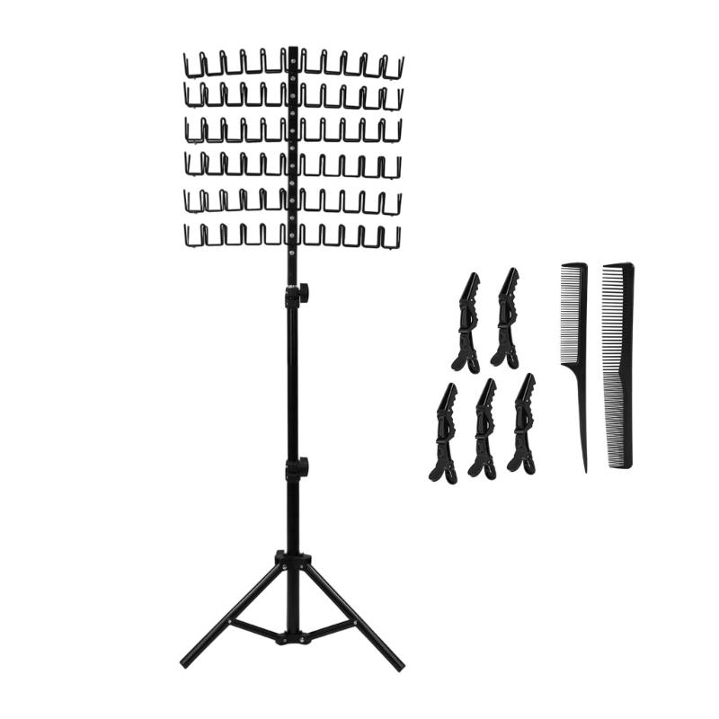 120 Pegs Braiding Hair Rack Standing,Hair Extension Holder Hanger,Hair Divider Rack for Braiding Hair Separator Stand
120 Pegs Braiding Hair Rack Standing,Hair Extension Holder Hanger,Hair Divider Rack for Braiding Hair Separator Stand