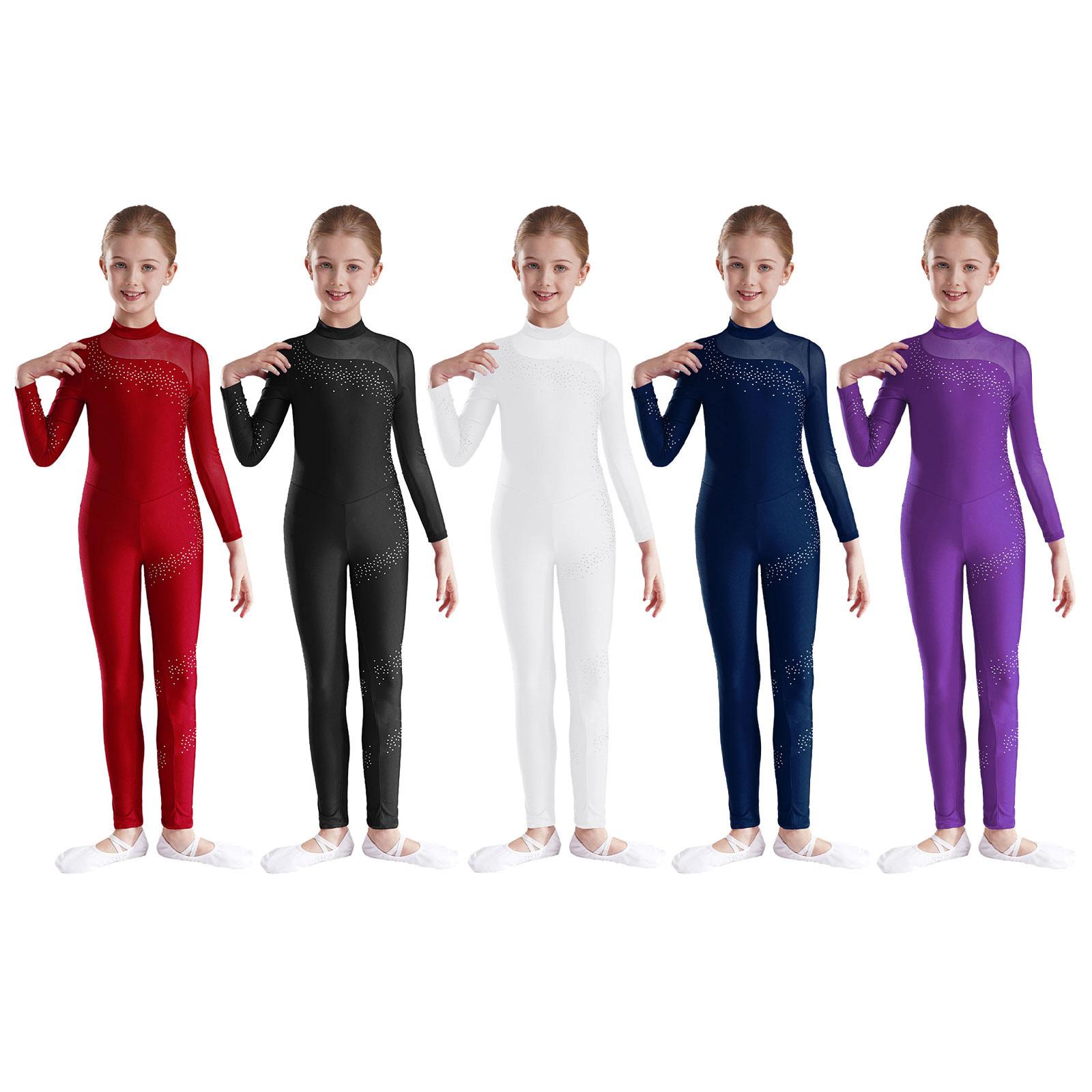 Rhinestone Gymnastics Leotard Full Body Jumpsuit Kids Girls Long Sleeve Sports Body Ballet Unitard Jersey Performance Dancewear 5-6 Years фіолетовий
Rhinestone Gymnastics Leotard Full Body Jumpsuit Kids Girls Long Sleeve Sports Body Ballet Unitard Jersey Performance Dancewear 5-6 Years фіолетовий
