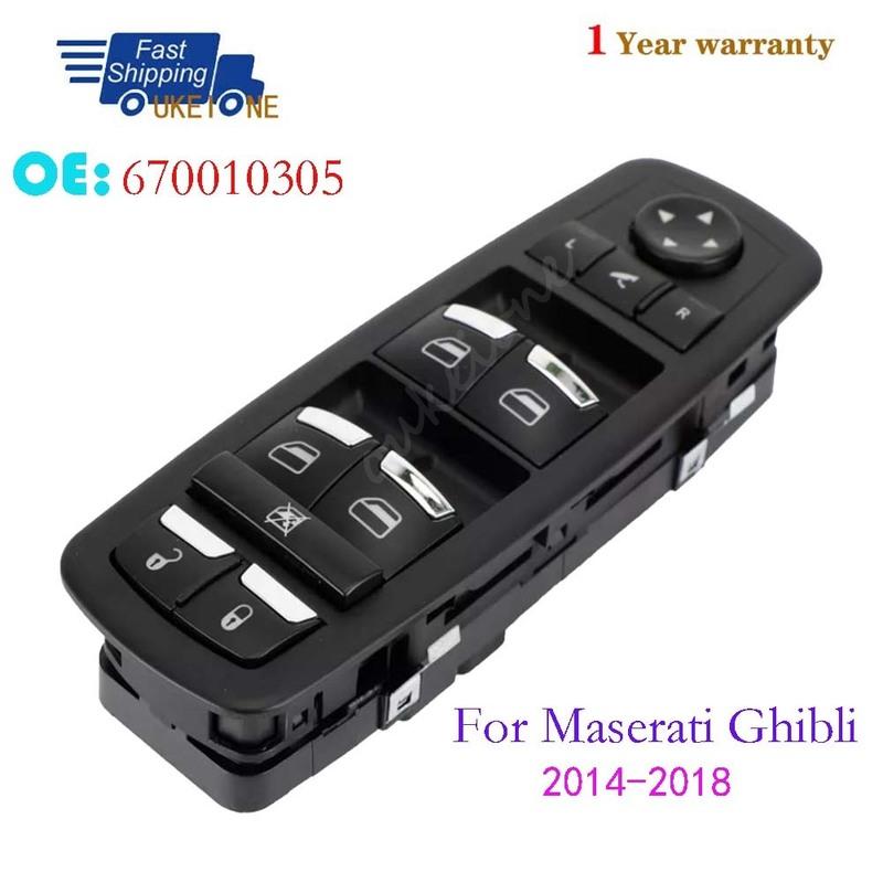 670010305 For Maserati Ghibli 2014 2015 2016 2017 2018 Master Driver Side Window Door Power Switch Car Accessories
670010305 For Maserati Ghibli 2014 2015 2016 2017 2018 Master Driver Side Window Door Power Switch Car Accessories