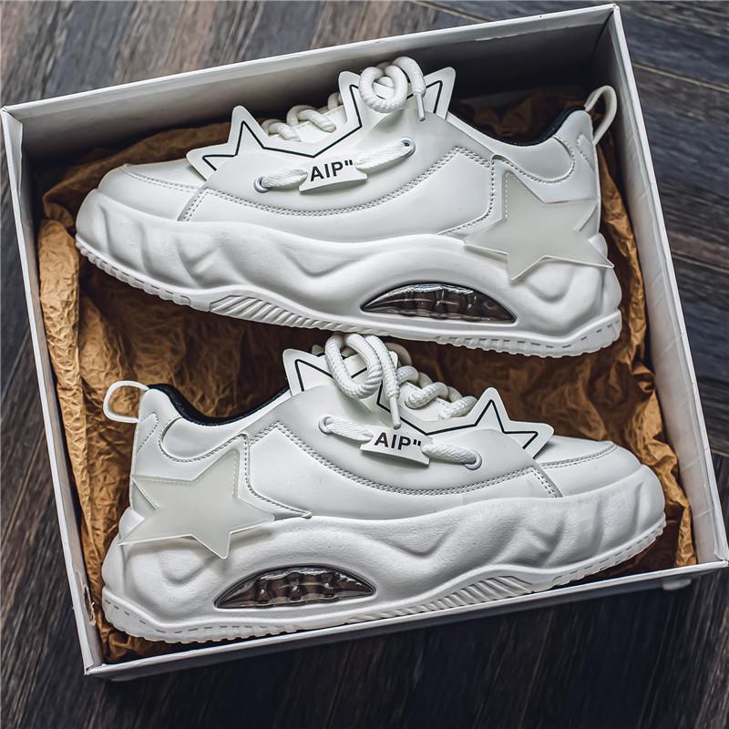 Кроссовки мужские осенние беговые дышащие маленькие белые туфли мужские туфли на толстой подошве универсальные растворенные кожаные туфли Surface Star повседневные туфли 39
Кроссовки мужские осенние беговые дышащие маленькие белые туфли мужские туфли на толстой подошве универсальные растворенные кожаные туфли Surface Star повседневные туфли 39