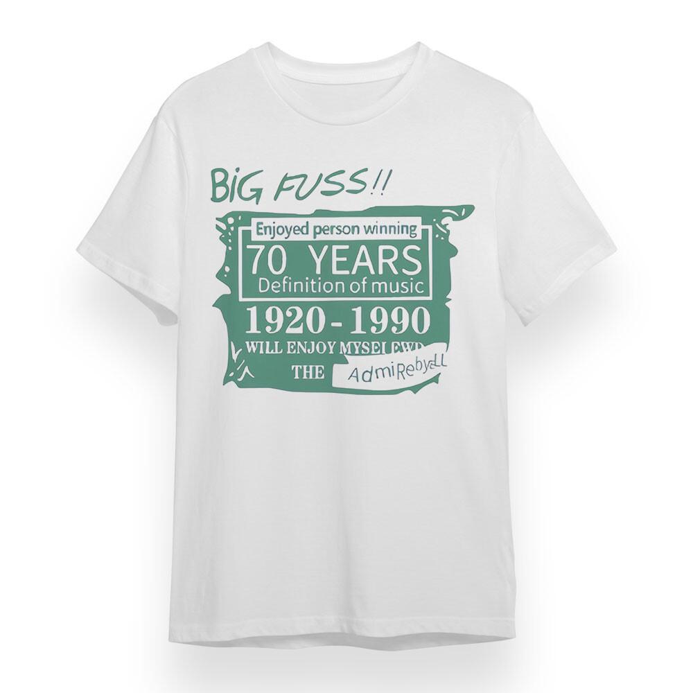 Men s Oversize T-shirt With 70 Years Musical History Unisex 100% Cotton Tee USA 3XL
Men s Oversize T-shirt With 70 Years Musical History Unisex 100% Cotton Tee USA 3XL