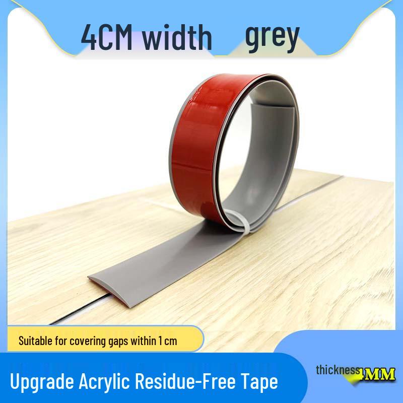 Самоклеящаяся деревянная напольная отделочная полоса - Бесклеевой разделитель кромок для декора дверного проема и порога Price per Meter