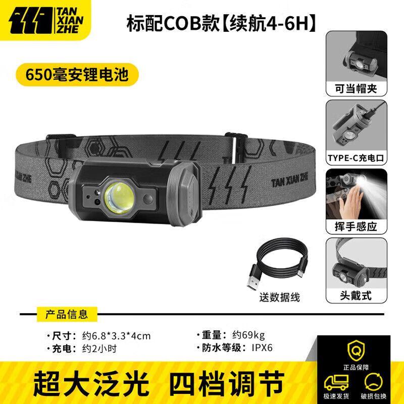 Explorer Rechargeable Hat Clip Headlamp
Explorer Rechargeable Hat Clip Headlamp