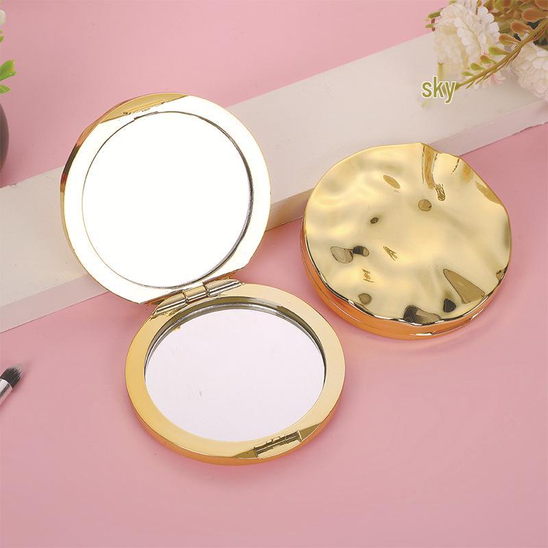 Electroplated Wavy Folding Double-Sided Portable Makeup Mirror Diameter 7.5cm
Electroplated Wavy Folding Double-Sided Portable Makeup Mirror Diameter 7.5cm