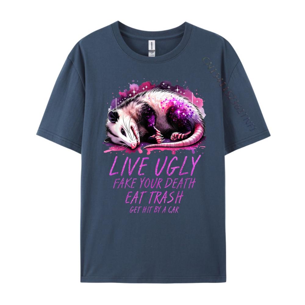 Live Ugly Fake Death Eat Trash Get Hit By A Car Funny Possum 3d Printed T Shirts Vintage Printing 4XL
Live Ugly Fake Death Eat Trash Get Hit By A Car Funny Possum 3d Printed T Shirts Vintage Printing 4XL