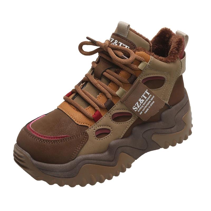 2024 Женская обувь Высокая женская вулканизированная обувь Уличная теплая женская обувь Кроссовки смешанного цвета на шнуровке на платформе Женская повседневная обувь 40 хаки
2024 Женская обувь Высокая женская вулканизированная обувь Уличная теплая женская обувь Кроссовки смешанного цвета на шнуровке на платформе Женская повседневная обувь 40 хаки