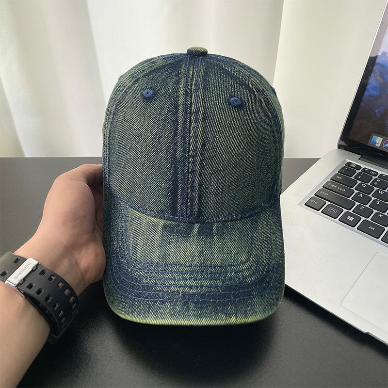 Spring and summer sunshade washed old denim big head circumference niche soft top baseball cap women Soft top 54-59cm
Spring and summer sunshade washed old denim big head circumference niche soft top baseball cap women Soft top 54-59cm