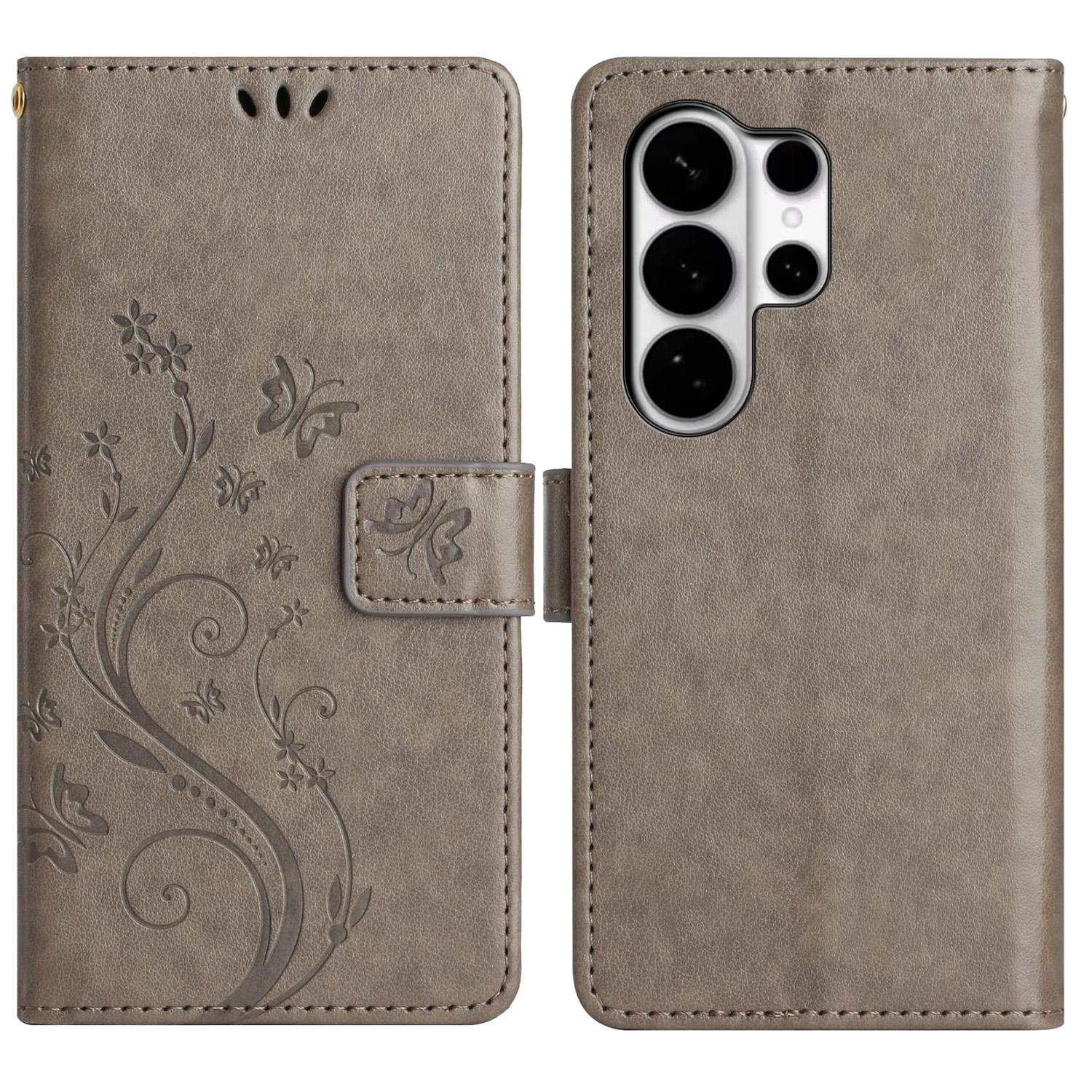 For Samsung Galaxy S26 Ultra Leather Wallet Case Butterfly Flower Imprinted Phone Cover with Strap
For Samsung Galaxy S26 Ultra Leather Wallet Case Butterfly Flower Imprinted Phone Cover with Strap