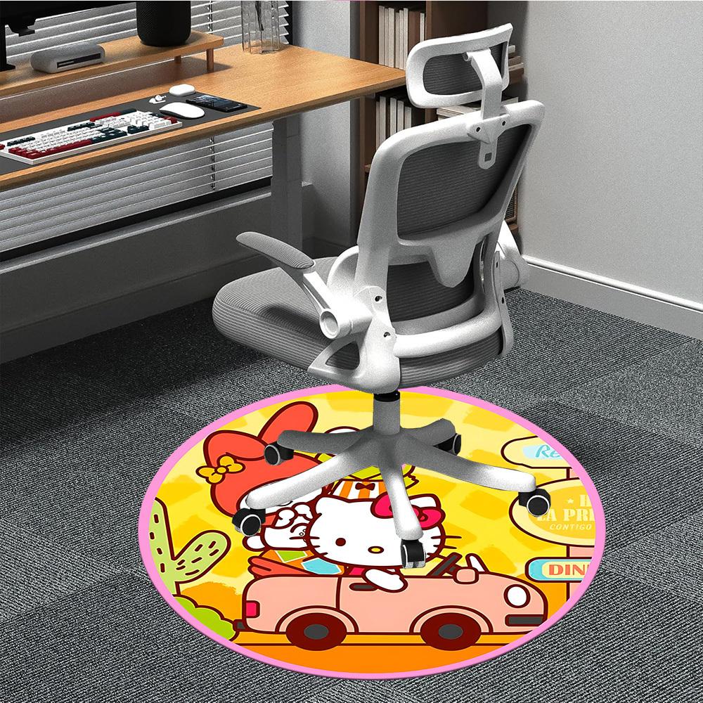 1pc Hello Kitty Chair Carpet for Office, Indoor Non-Slip Polyester Fiber Carpet, Machine Washable, Durable Construction yy251205132 80cm by 80cm
1pc Hello Kitty Chair Carpet for Office, Indoor Non-Slip Polyester Fiber Carpet, Machine Washable, Durable Construction yy251205132 80cm by 80cm
