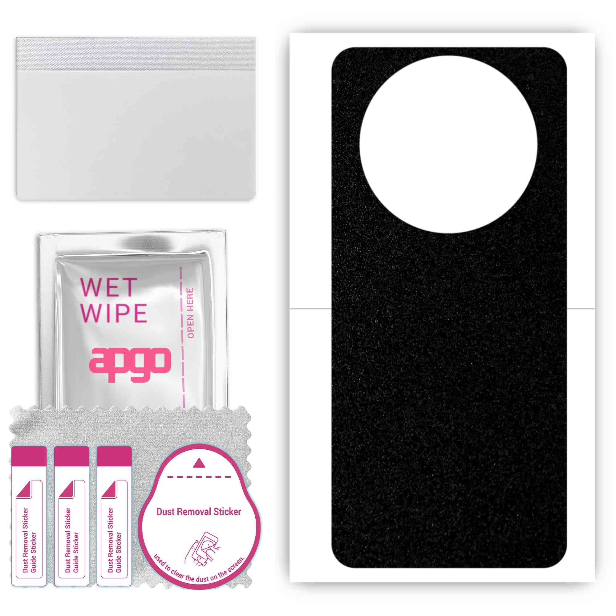 apgo Protective Skin Sticker for the back compatible with Honor X40 GT, Wrap Film, Foil, Vinyl - Pattern Matte Black
apgo Protective Skin Sticker for the back compatible with Honor X40 GT, Wrap Film, Foil, Vinyl - Pattern Matte Black