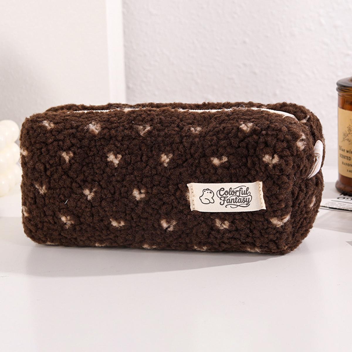 Cute Plush Pencil Case Polka Pencil Bag Simple Portable Storage Bag Student School Office Supplies Stationery Gifts for girls
Cute Plush Pencil Case Polka Pencil Bag Simple Portable Storage Bag Student School Office Supplies Stationery Gifts for girls