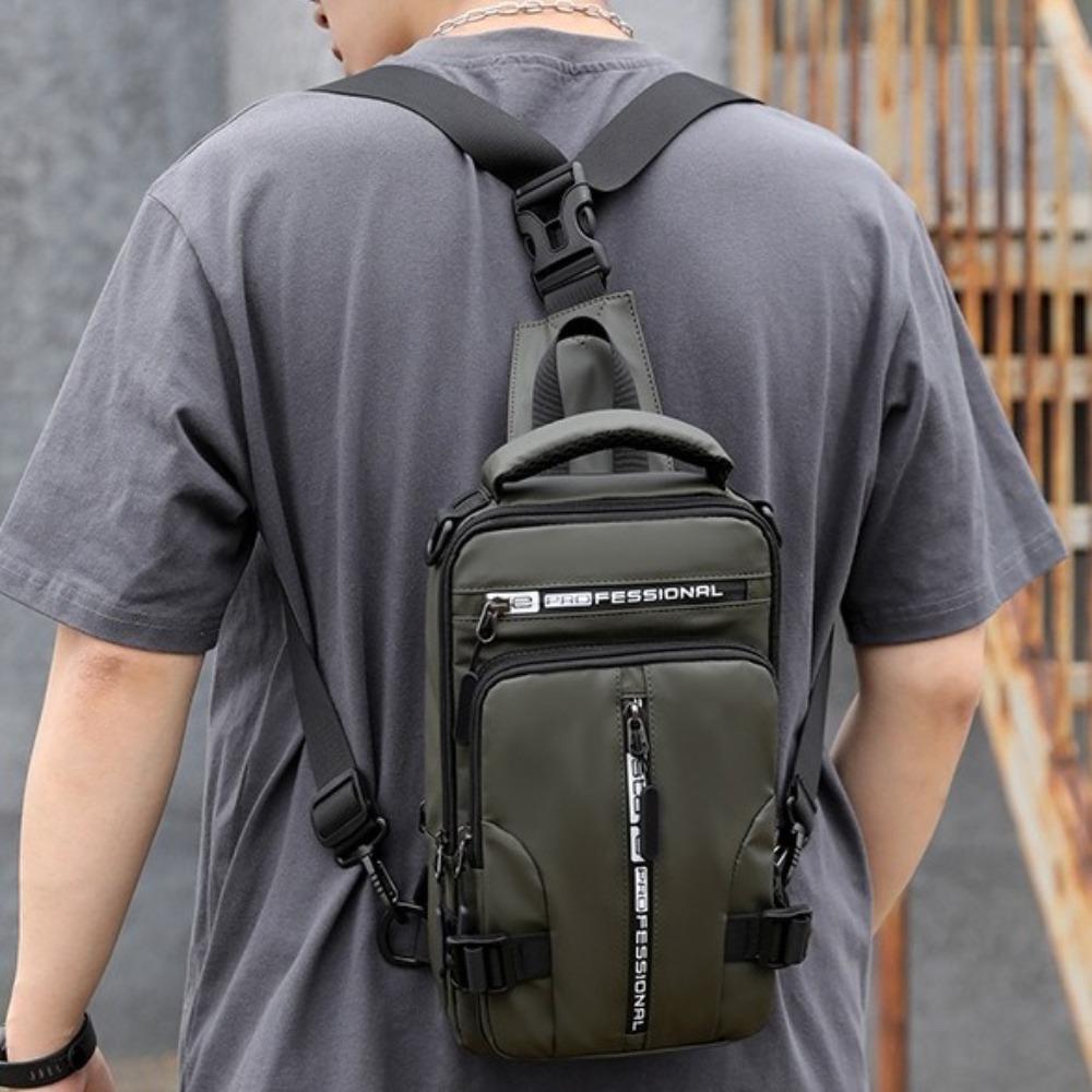 Shoulder Bag Sports Message Bag Multi Pockets Crossbody Bag Casual Men Chest Bag Travel хакі
Shoulder Bag Sports Message Bag Multi Pockets Crossbody Bag Casual Men Chest Bag Travel хакі