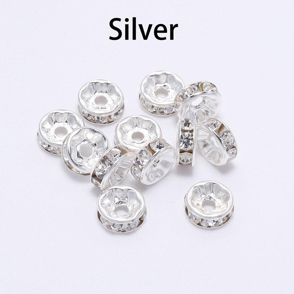 100Pcs 4 6 8 10mm Rhinestone Crystal Rondelles Bead Gold Color Loose Spacer Beads For DIY Jewelry Making Accessories 4mm x 100Pcs
100Pcs 4 6 8 10mm Rhinestone Crystal Rondelles Bead Gold Color Loose Spacer Beads For DIY Jewelry Making Accessories 4mm x 100Pcs