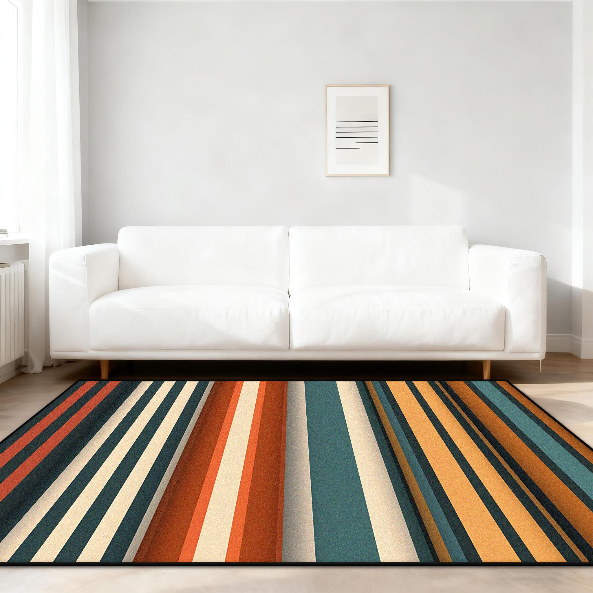 Black White Striped Rugs for Living Room Nordic Decoration Soft Fluffy Sofa Area Floor Mat Non-slip Home Bedroom Carpet Washable 60x90cm
Black White Striped Rugs for Living Room Nordic Decoration Soft Fluffy Sofa Area Floor Mat Non-slip Home Bedroom Carpet Washable 60x90cm