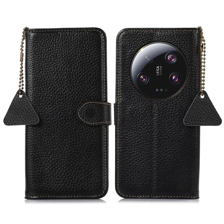 RFID Blocking Phone Case for Xiaomi 13 Ultra , Genuine Cow Leather Cover with Wallet Stand
RFID Blocking Phone Case for Xiaomi 13 Ultra , Genuine Cow Leather Cover with Wallet Stand