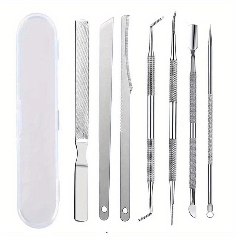 7pcs Stainless Steel Foot Knife Dead Skin Remover Toe Nail Shaver Callus Rasp for Pedicure Thick Hard Foot Care Tool Set
7pcs Stainless Steel Foot Knife Dead Skin Remover Toe Nail Shaver Callus Rasp for Pedicure Thick Hard Foot Care Tool Set