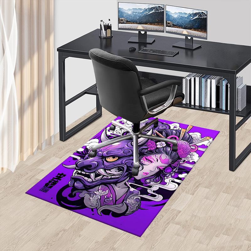 1pc Hannya Mask Chair Mat: Anime Cartoon Design, Non-Slip Carpet for Office Chairs, Suitable for Home Decor, Living Room, Bedroom, Game Room - Perfect 60cm by 90cm
1pc Hannya Mask Chair Mat: Anime Cartoon Design, Non-Slip Carpet for Office Chairs, Suitable for Home Decor, Living Room, Bedroom, Game Room - Perfect 60cm by 90cm
