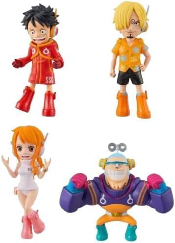One Piece World Collectable Figure Egghead 1 Egghead Edition Figure 7cm Set of 4 Approx. (Luffy, Sanji, Nami, Franky))
One Piece World Collectable Figure Egghead 1 Egghead Edition Figure 7cm Set of 4 Approx. (Luffy, Sanji, Nami, Franky))