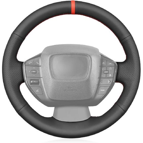 MEWANT Hand Stitched Black PU Leather&Red Top Stripe Steering Wheel Cover Wrap for Toyota Prius 2023-2024 / BZ4X 2022-2024 Steering Wheel Accessories 1:Black PU Leather&Red
MEWANT Hand Stitched Black PU Leather&Red Top Stripe Steering Wheel Cover Wrap for Toyota Prius 2023-2024 / BZ4X 2022-2024 Steering Wheel Accessories 1:Black PU Leather&Red
