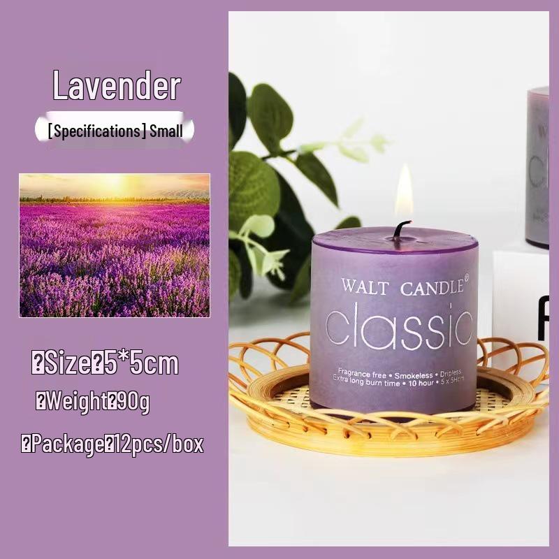 Cylindrical Colored Smokeless Romantic Scented Candles
Cylindrical Colored Smokeless Romantic Scented Candles