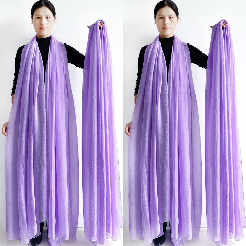 Extra Large Size Shawl Solid Color Scarf Women s Fashion Scarf Chiffon Dance Scarf Sunscreen Beach Towel, Max. Size Is 3*1.5m (±5-10cm Errors) L: 1.75M * W: 0.7M світло-фіолетового кольору
Extra Large Size Shawl Solid Color Scarf Women s Fashion Scarf Chiffon Dance Scarf Sunscreen Beach Towel, Max. Size Is 3*1.5m (±5-10cm Errors) L: 1.75M * W: 0.7M світло-фіолетового кольору