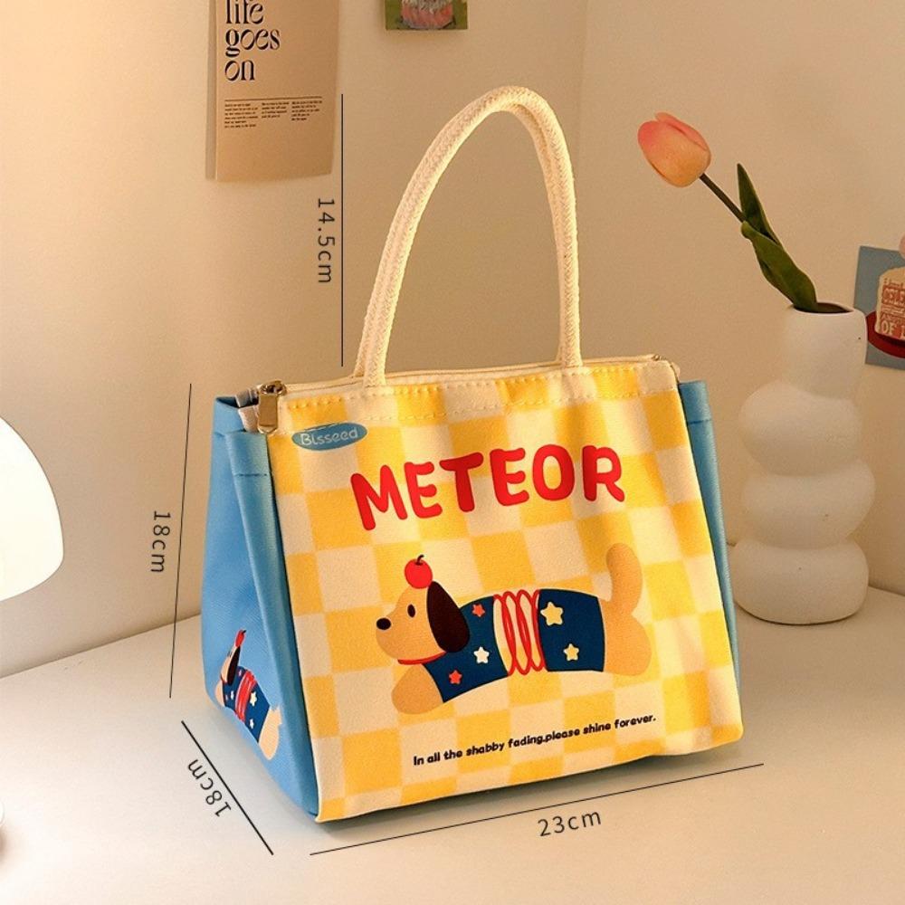 Cute Insulated Student Lunch Bag Aluminum Film Cartoon Fresh-Keeping Bag Large Capacity Tote Bag For Office Workers
Cute Insulated Student Lunch Bag Aluminum Film Cartoon Fresh-Keeping Bag Large Capacity Tote Bag For Office Workers