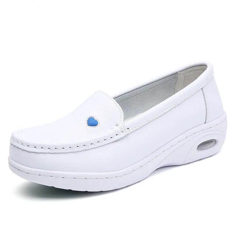 Мода 2025 Новые Женские Балетки из Кожи Повседневные Белые на Платформе с Мягкой Подошвой Сердечко Любви Удобные Туфли для Мамы Медсестры для Работы Zapatillas 34 синий
Мода 2025 Новые Женские Балетки из Кожи Повседневные Белые на Платформе с Мягкой Подошвой Сердечко Любви Удобные Туфли для Мамы Медсестры для Работы Zapatillas 34 синий