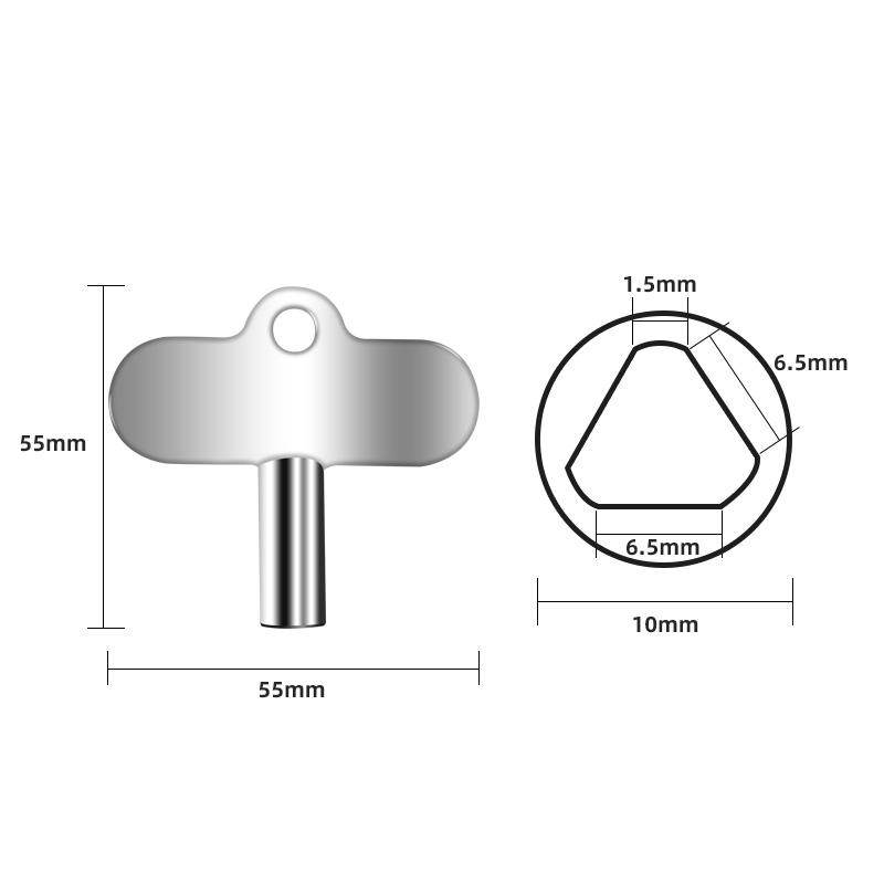 Universal Water Valve Key & Wrench
Universal Water Valve Key & Wrench
