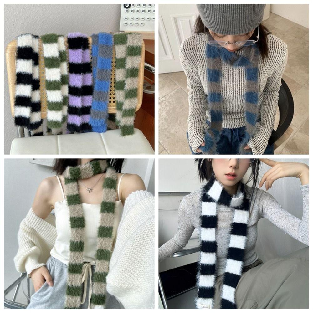 Harajuku Y2K Striped Scarf Subculture Choker Streamer Fashion Narrow Long Scarf Women Style C
Harajuku Y2K Striped Scarf Subculture Choker Streamer Fashion Narrow Long Scarf Women Style C