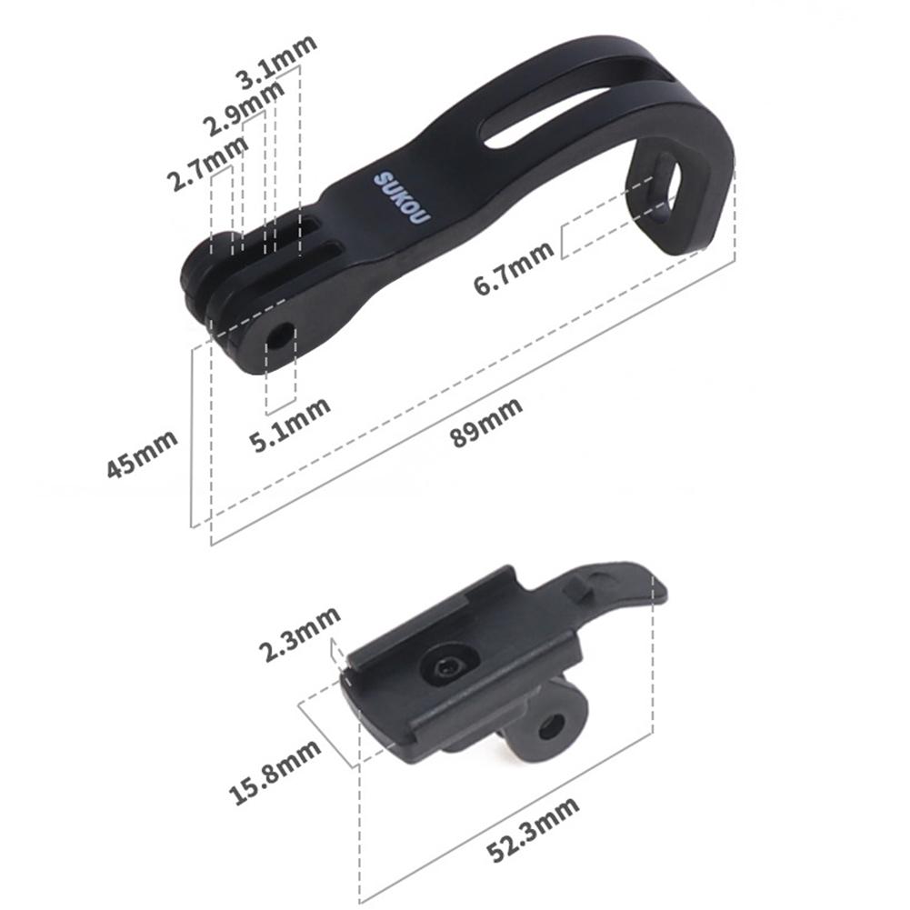 Візуальний передній тримач Wind Drag Camera Electronics Cycle