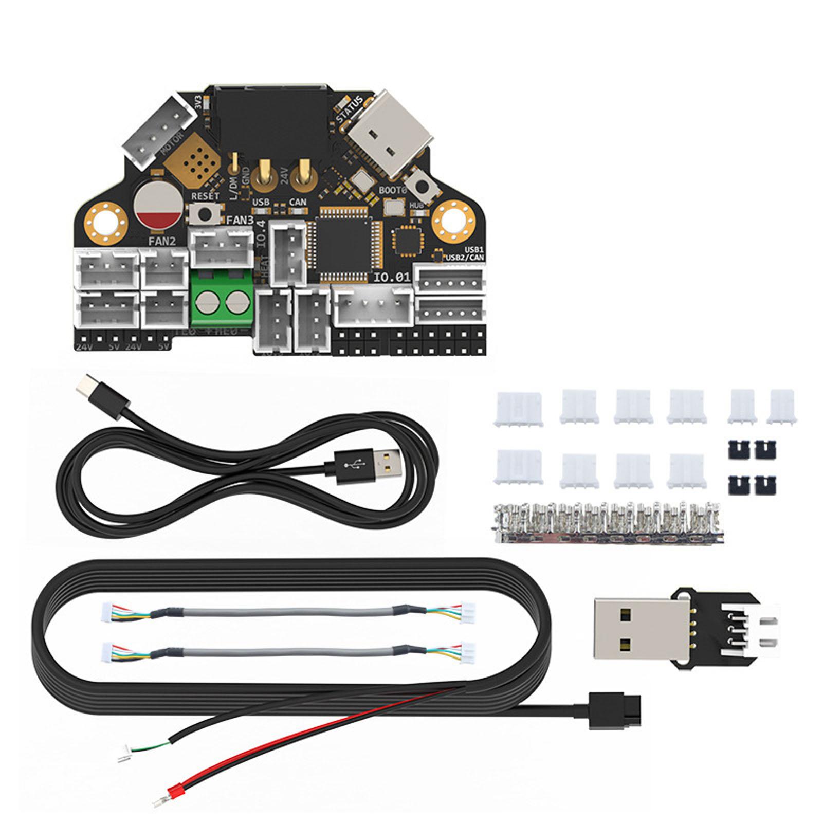 125 celsius High Temperature Tool Board Kit with CAN Bus USB 85 celsius ADXL345 for NEMA14 Motor 3D Printer
125 celsius High Temperature Tool Board Kit with CAN Bus USB 85 celsius ADXL345 for NEMA14 Motor 3D Printer
