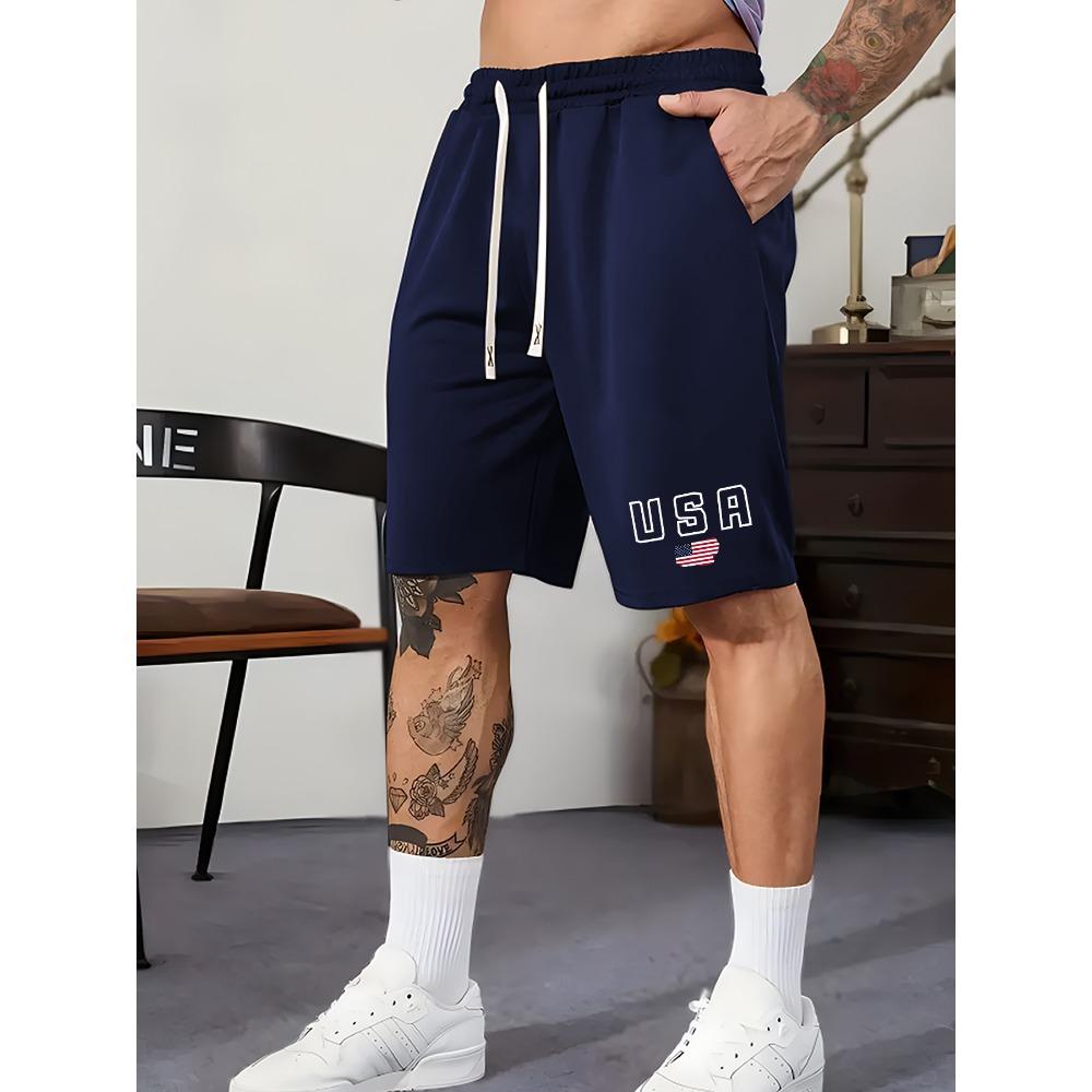 Summer Must Have Male Fashion Patterned Shorts Simple Solid Tone Base Personality Print Design Street Style Knee Shorts M
Summer Must Have Male Fashion Patterned Shorts Simple Solid Tone Base Personality Print Design Street Style Knee Shorts M