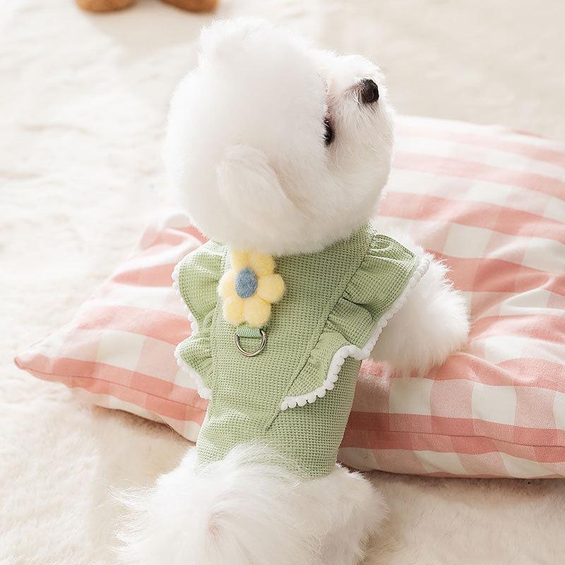 Dogs In Autumn and Winter Three-dimensional Flowers Can Pull Vest Small and Medium-sized Dog Lady Style Cat Two Feet Pet Dog Clothes XL (
Dogs In Autumn and Winter Three-dimensional Flowers Can Pull Vest Small and Medium-sized Dog Lady Style Cat Two Feet Pet Dog Clothes XL (