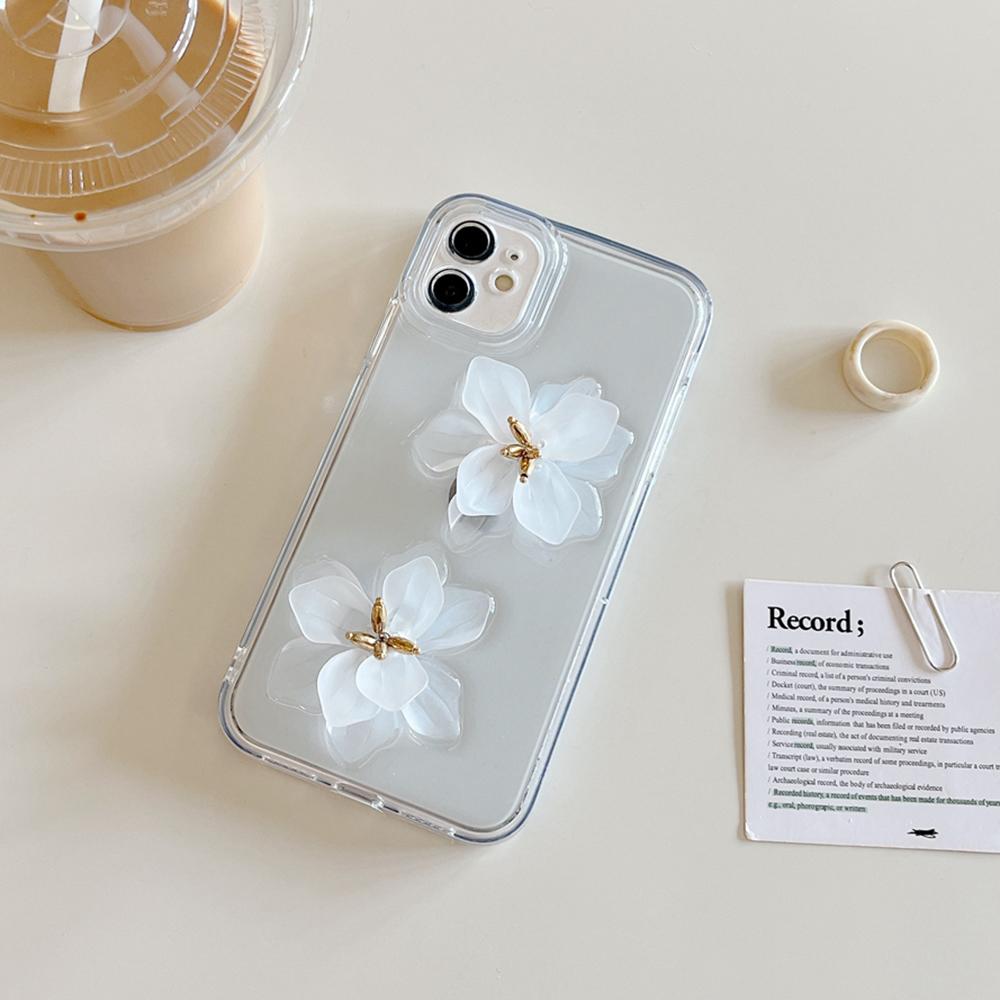Шикарный прозрачный чехол для телефона с белым цветком для iPhone 14 12 11 13 Pro Max Xr X Xs Max 7 8 Plus Se 2020 Girs Fashion Cover
Шикарный прозрачный чехол для телефона с белым цветком для iPhone 14 12 11 13 Pro Max Xr X Xs Max 7 8 Plus Se 2020 Girs Fashion Cover