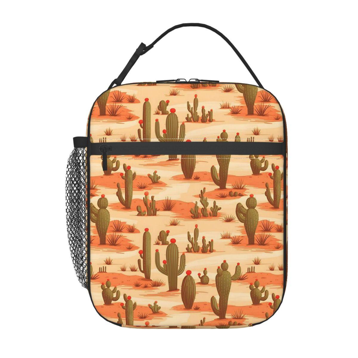 Cute Desert Cactus Columnar Pattern Insulated Lunch Bag for Women Kids Portable Food Boxes Thermal Lunch Box Tote One Size
Cute Desert Cactus Columnar Pattern Insulated Lunch Bag for Women Kids Portable Food Boxes Thermal Lunch Box Tote One Size