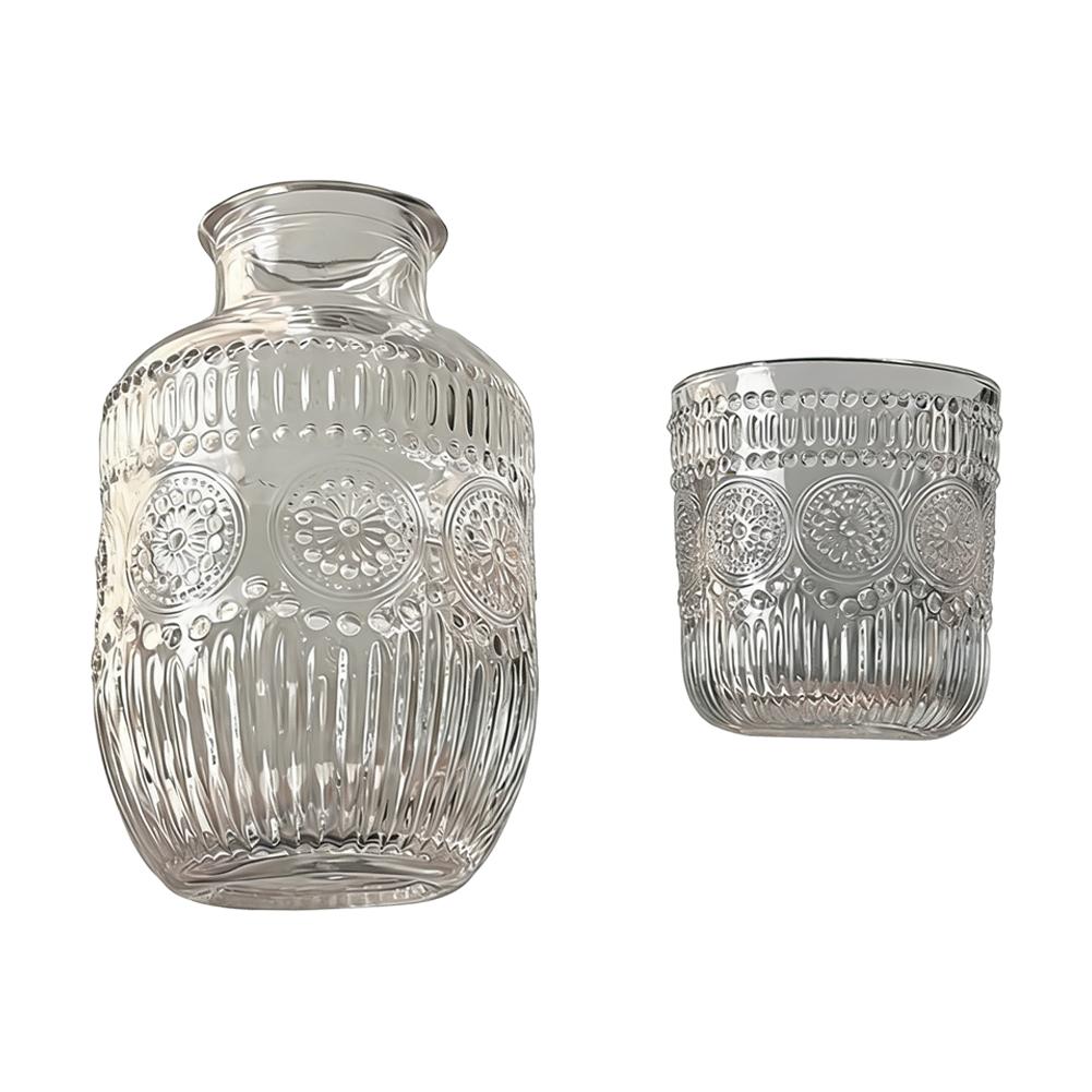 Glass Bedside Water Carafe And Glass Set With Lid Elegant Night Stand Water Bottle For Bedroom Guest Room Office Bathroom Gift
Glass Bedside Water Carafe And Glass Set With Lid Elegant Night Stand Water Bottle For Bedroom Guest Room Office Bathroom Gift