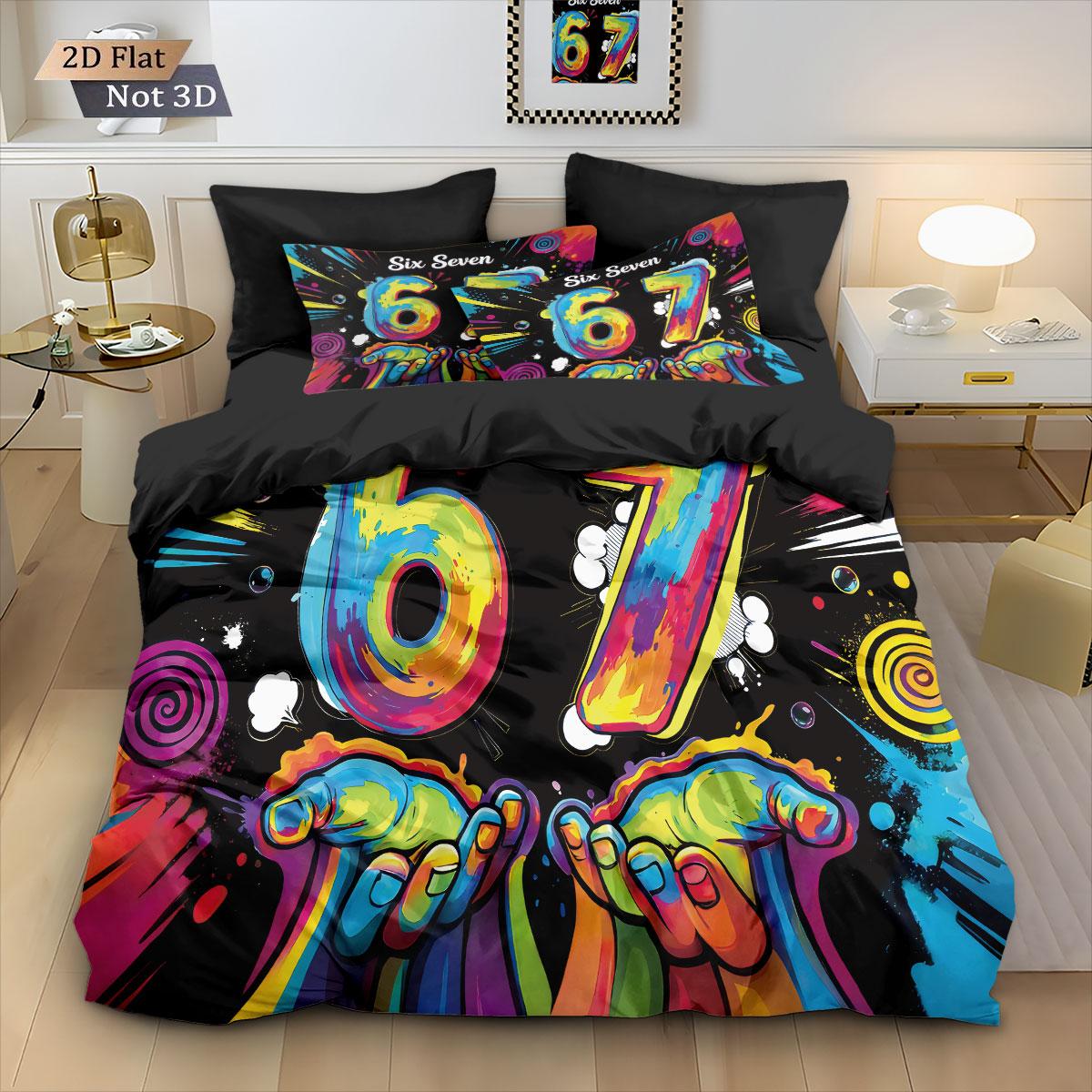 3pcs Cyber Graffiti 67 Game Controller Printed Core Free Down Duvet Cover Set Multi Size Bedding Decoration Machine Washable 135x200cm
3pcs Cyber Graffiti 67 Game Controller Printed Core Free Down Duvet Cover Set Multi Size Bedding Decoration Machine Washable 135x200cm